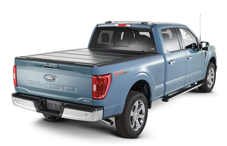 F-150 2021-2027 BED COVER, 6.5 HARD FOLDING 4 PANEL BY LEER GROUP