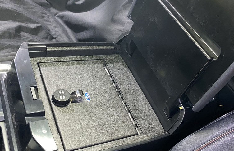 SUPER DUTY 2023-2027 IN-VEHICLE SAFE BY CONSOLE VAULT