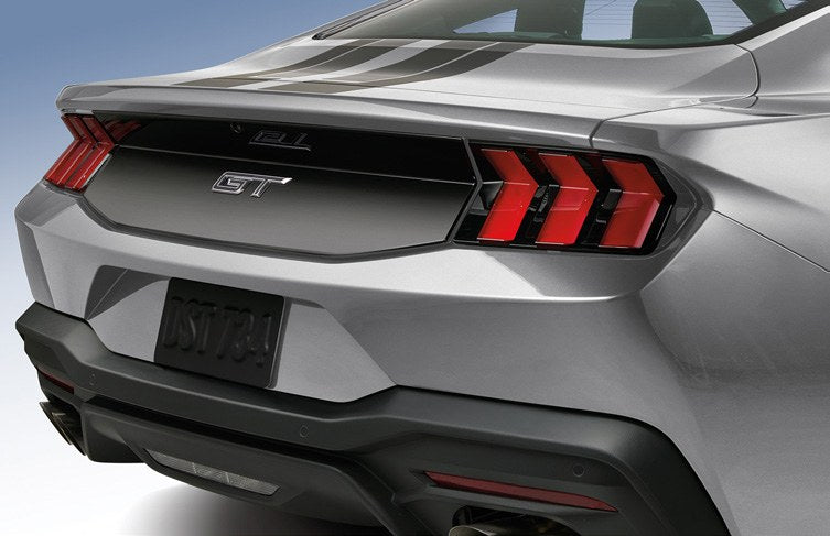 MUSTANG 2024-2027 EXTERIOR TRIM - TRUNK APPLIQUE, GLOSS BLACK BY AIR DESIGN