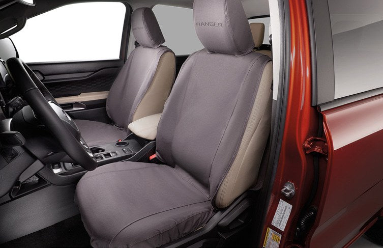 RANGER 2024-2027 SEAT COVER, COVERCRAFT, FRONT CAPTAINS CHAIRS, CHARCOAL TWILL