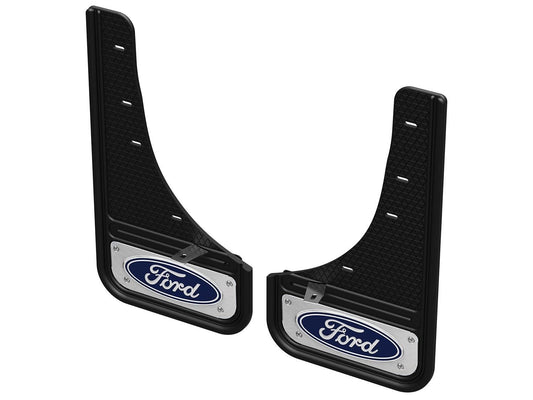 ESCAPE 2020-2026 GATORBACK SPLASH GUARDS — BLUE & SILVER FORD LOGO