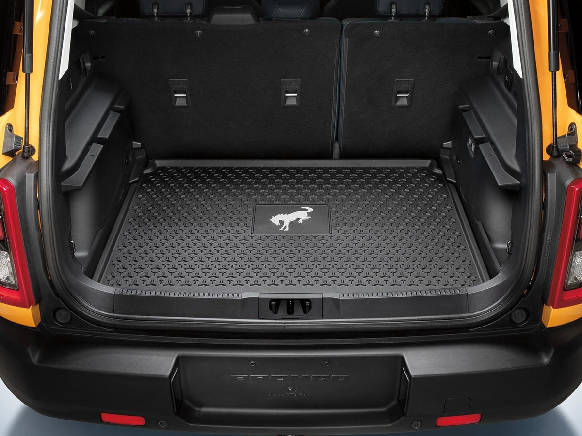 BRONCO SPORT 2021-2026 CARGO AREA LINER — FOR COMPACT SPARE TIRE