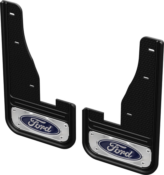 EXPLORER 2020-2026 GATORBACK SPLASH GUARDS — BLUE FORD LOGO