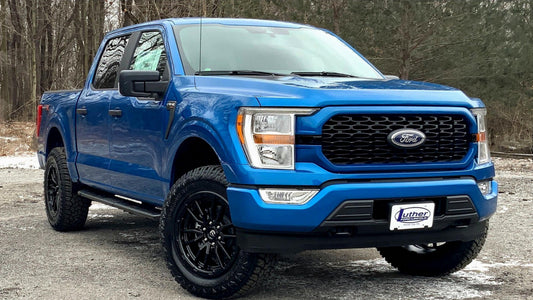 Ford truck with accessories installed by Luther Customz