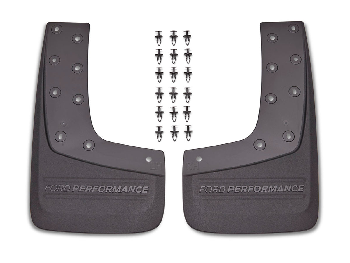 Ford Ranger Raptor molded splash guards rear pair, part R1WZ-16A550-DA