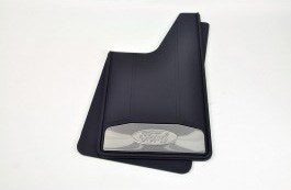 TRANSIT 2020-2027 SPLASH GUARDS - HEAVY DUTY, FOR FRONT OR REAR, WITH BRIGHT INSERT