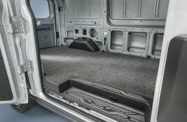 TRANSIT 2020-2027 CARGO LINER - CARPET, ONE-PIECE, DK. GRAY, LONG SERIES