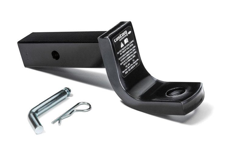 F-150 2020-2027 TRAILER HITCH BALL MOUNT, 4" DROP, FOR 2" HITCH RECEIVER, 12,000 GTW