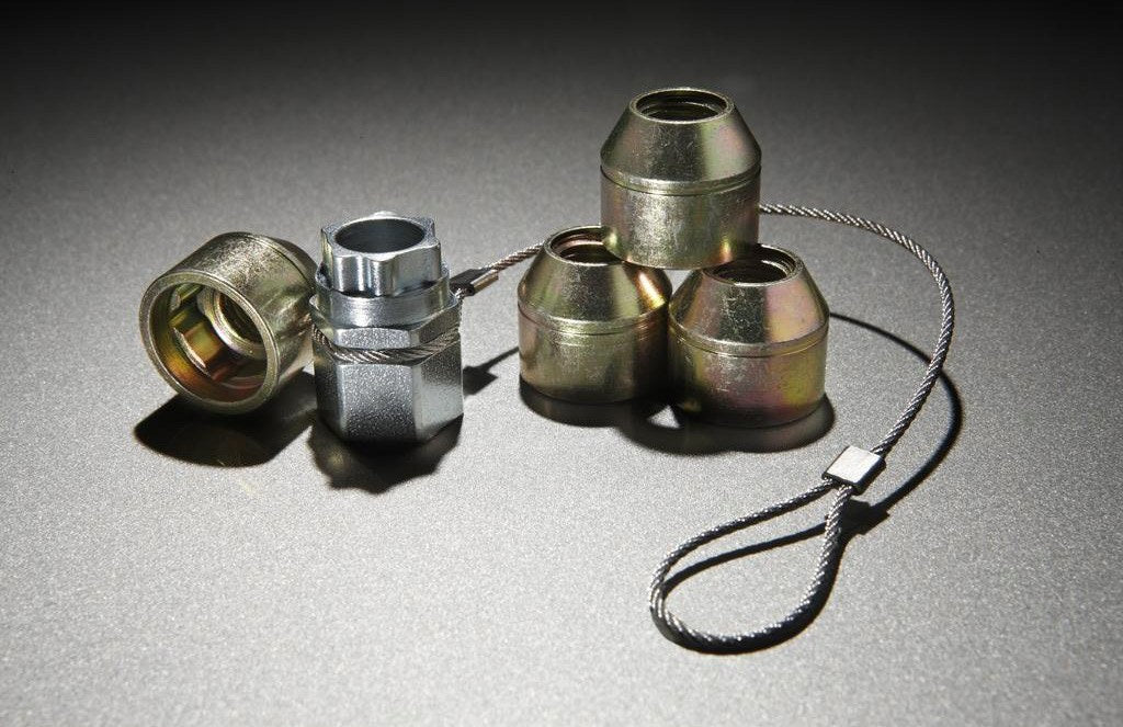 SUPER DUTY 2020-2027 WHEEL LOCKS - ZINC-PLATED FOR HIDDEN LUGS