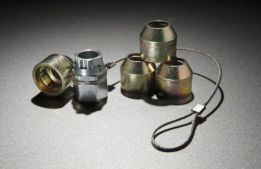 SUPER DUTY 2020-2027 WHEEL LOCKS - ZINC-PLATED FOR HIDDEN LUGS