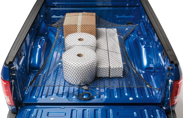 F-150 2020-2027 BED CARGO NET - HORIZONTAL MOUNT, FOR 6.5, 6.75 AND 8.0 BED