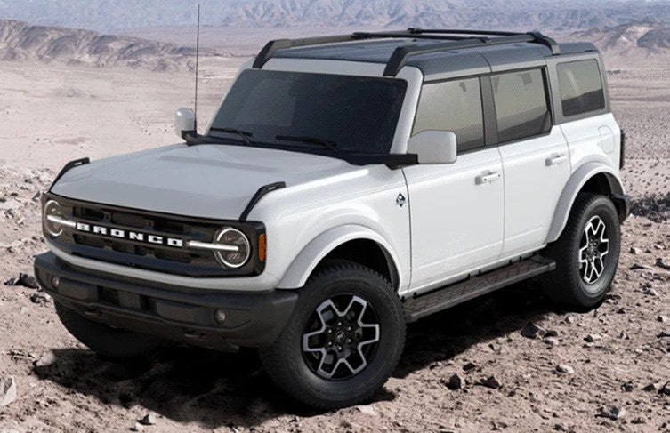 BRONCO 2021-2027 OE ROOF RACK - 4-DOOR