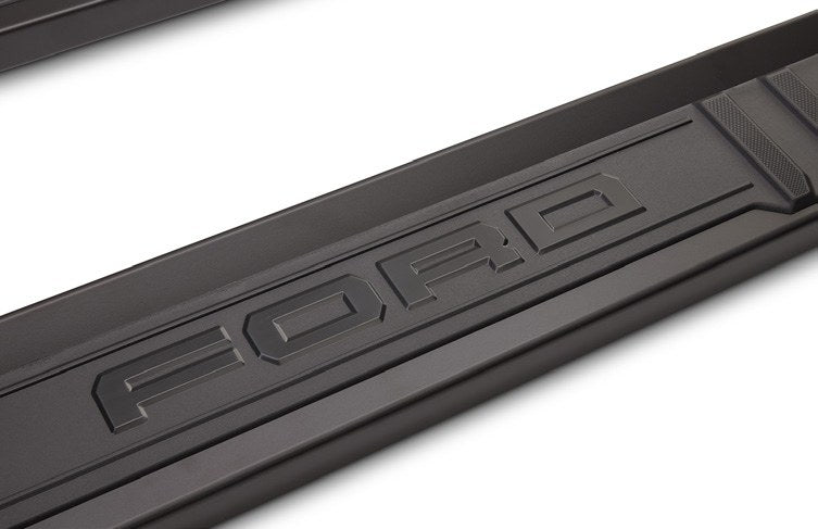 F-150 2021-2027 STEP BARS - TUBULAR FOR CREW CAB, BASE PAINTED ACCENT COLOR