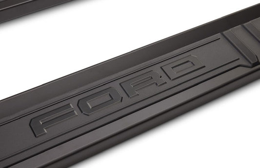 F-150 2021-2027 STEP BARS - TUBULAR FOR CREW CAB, BASE PAINTED ACCENT COLOR