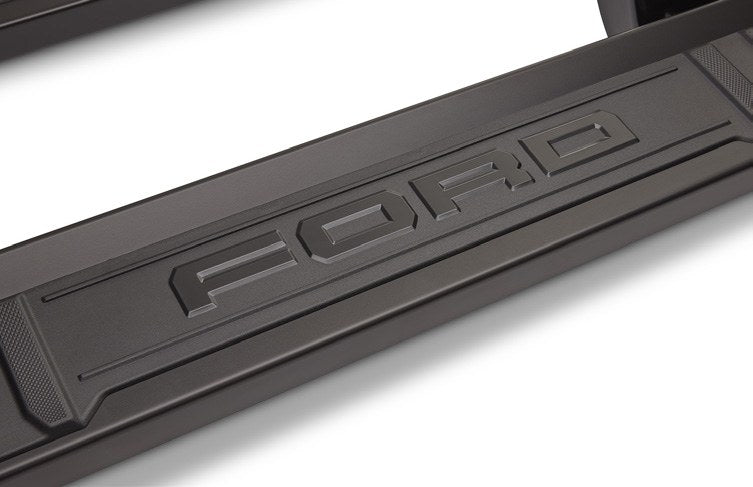 F-150 2021-2027 STEP BARS - TUBULAR FOR SUPER CAB, BASE PAINTED ACCENT COLOR