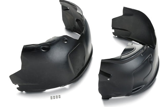 SUPER DUTY 2023-2027 WHEEL WELL LINERS, 2-PIECE SET, BLACK, FRONT