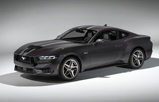 MUSTANG 2024-2027 BLACK/GRAY OVER-THE-TOP GRAPHICS FOR GT W/O SPOILER