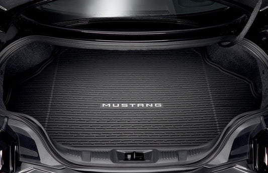 MUSTANG 2024-2027 CARGO AREA PROTECTOR, BLACK, WITHOUT SUBWOOFER