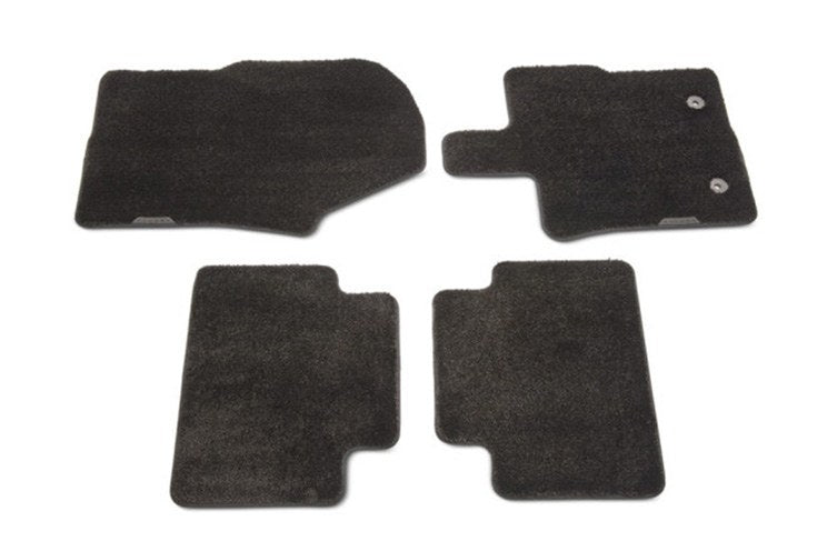 RANGER 2024-2027 FLOOR MATS, CARPETED, BLACK, 4-PIECE SET, 60 OZ. CARPET