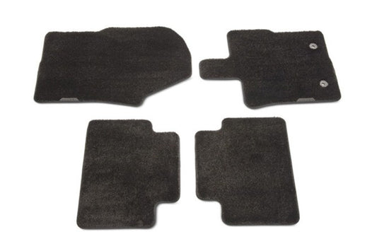 RANGER 2024-2027 FLOOR MATS, CARPETED, BLACK, 4-PIECE SET, 60 OZ. CARPET