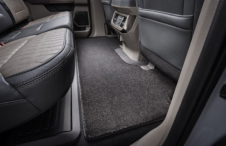 SUPER DUTY 2023-2027 FLOOR MATS, CARPETED, 60 OZ., 3-PC, BLACK