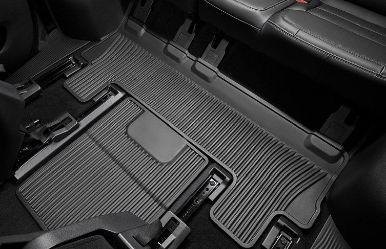 EXPEDITION 2025-2027 FLOOR LINER ALL-WEATHER FOR 3RD ROW WITH 2ND ROW CAPTAIN'S CHAIRS FOR EXPEDITION EL