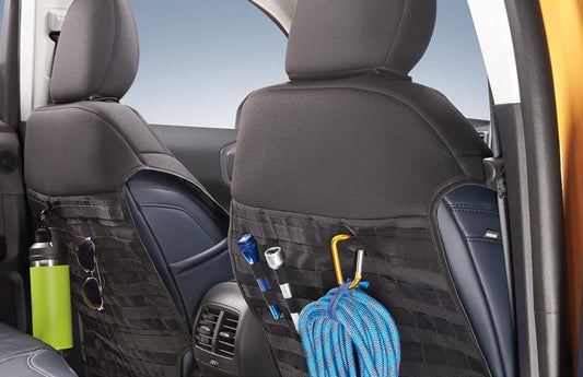 BRONCO SPORT 2021-2027 SEAT COVERS - NEOPRENE WITH MOLLE STRAPS, FRONT, BLACK