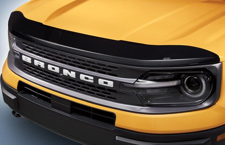 BRONCO SPORT 2021-2027 HOOD PROTECTOR - AEROSKIN, SMOKE BY HUSKY LINERS