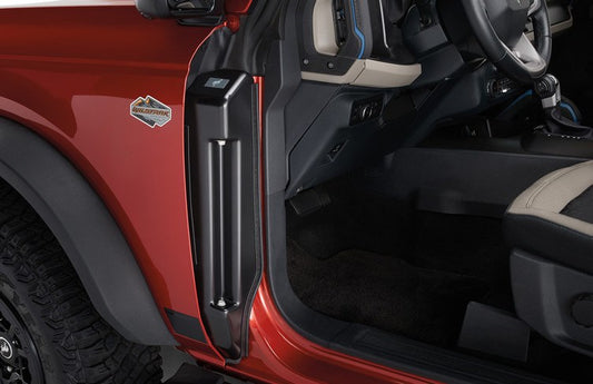 BRONCO 2021-2027 DOOR HINGE COVERS FOR A PILLAR - 2 DOOR BY DEEZEE
