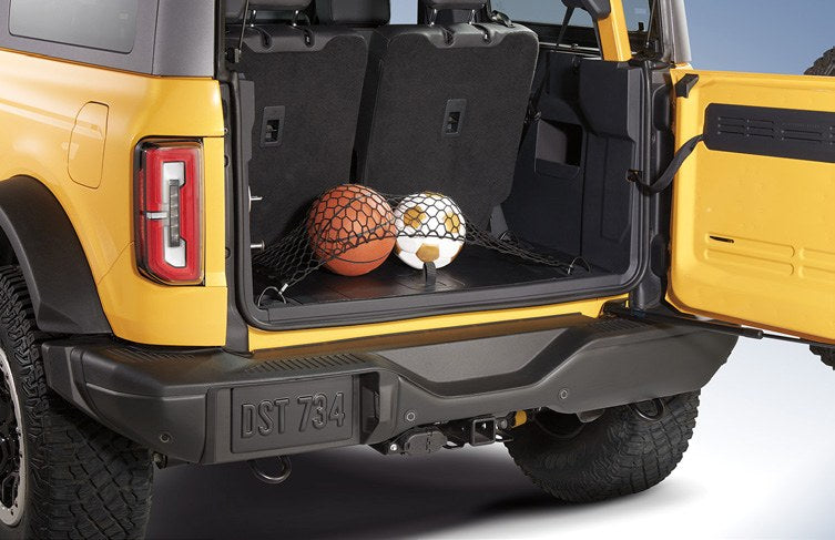 BRONCO 2021-2027 CARGO NET - FLOOR MOUNT, 2-DOOR