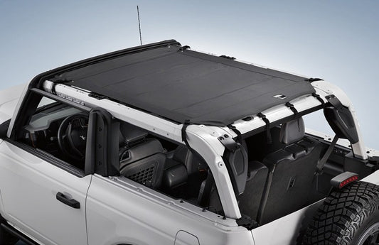 BRONCO 2021-2027 BIMINI TOP - SOFT, CANVAS, FOR 2-DOOR
