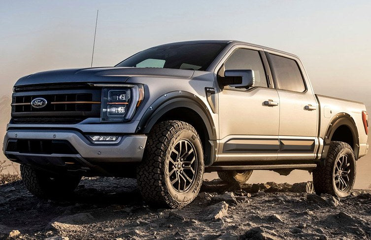 F-150 2021-2027 FENDER FLARES BY AIR DESIGN - 4 PIECE SET
