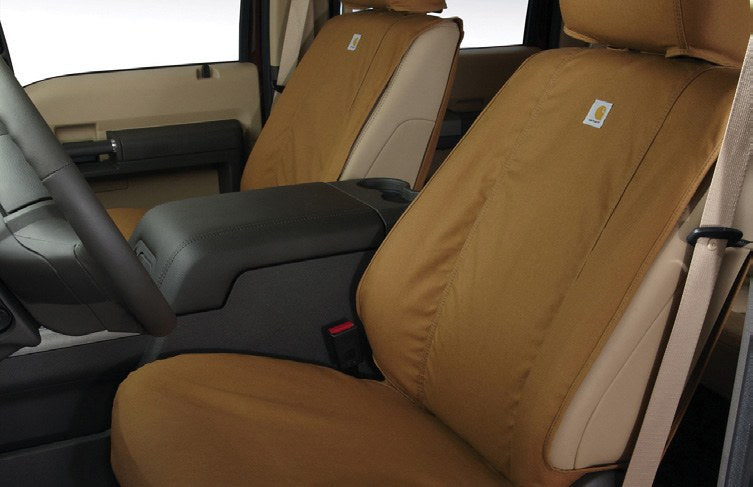 F-150 2021-2027 SEAT COVERS - CARHARTT PROTECTIVE SEAT COVERS BY COVERCRAFT, FRONT ROW, DRIVER / PASSENGER SEAT / CENTER