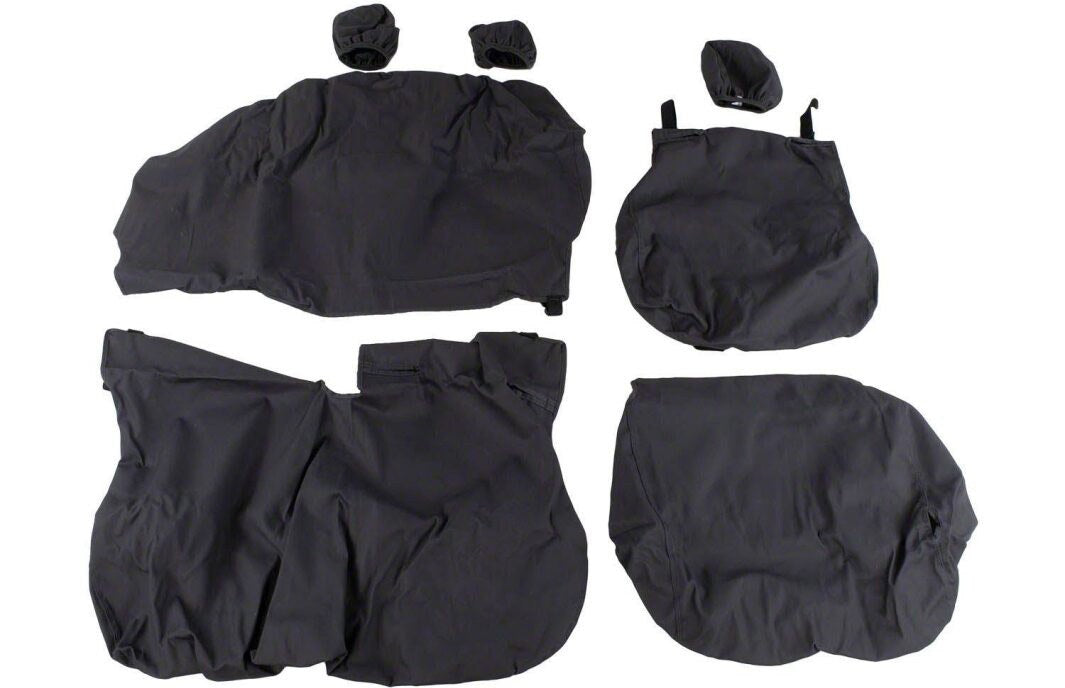 F-150 2021-2027 SEAT COVERS, PROTECTIVE SEAT COVERS BY COVERCRAFT - REAR ROW, 60/40, W/O ARMREST, FOR SUPERCREW, CHARCOA