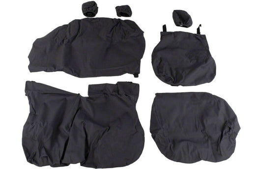F-150 2021-2027 SEAT COVERS, PROTECTIVE SEAT COVERS BY COVERCRAFT - REAR ROW, 60/40, W/O ARMREST, FOR SUPERCREW, CHARCOA