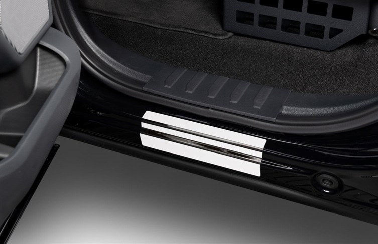 F-150 2021-2027 DOOR SILL PLATES BY PUTCO, STAINLESS STEEL, CREW CAB