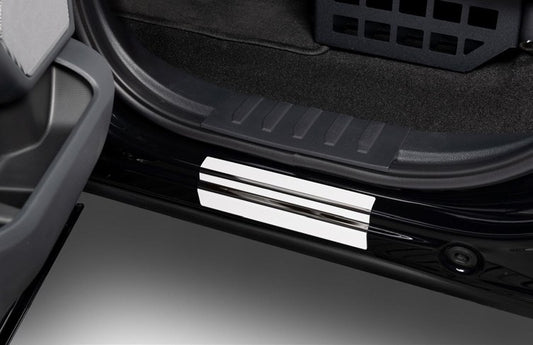 F-150 2021-2027 DOOR SILL PLATES BY PUTCO, STAINLESS STEEL, CREW CAB