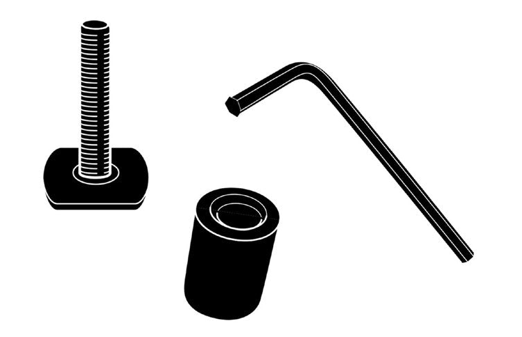 F-150 2020-2027 RACKS AND CARRIERS BY THULE - PADDLEBOARD AND CANOE ADAPTOR