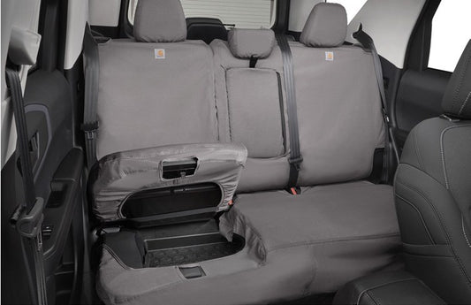 BRONCO SPORT SEAT COVER, REAR, 60/40 WITH ARMREST AND UNDER SEAT STORAGE BY COVERCRAFT