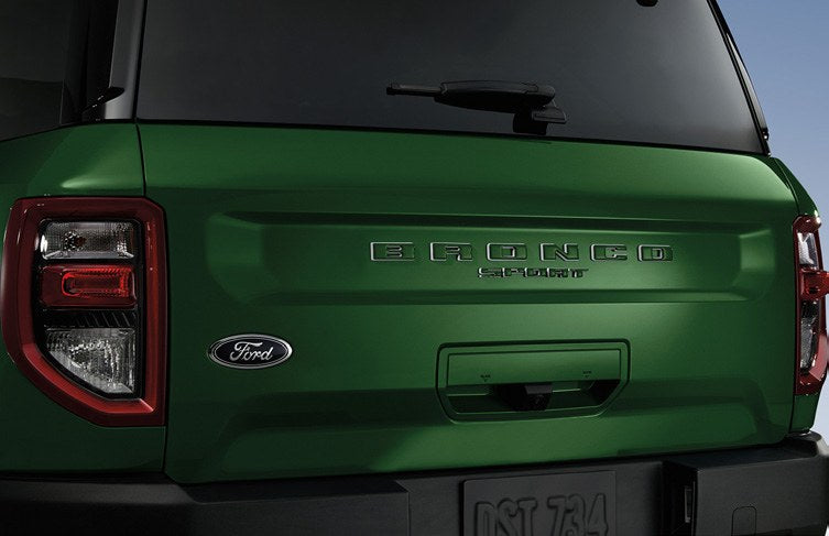 BRONCO SPORT 2021-2027 EXTERIOR TRIM BY TUFSKINZ, LIFTGATE LETTERING, ERUPTION GREEN