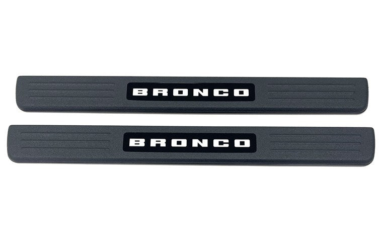 BRONCO 2021-2027 ILLUMINATED DOOR SILL PLATES
