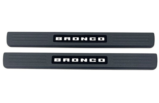 BRONCO 2021-2027 ILLUMINATED DOOR SILL PLATES