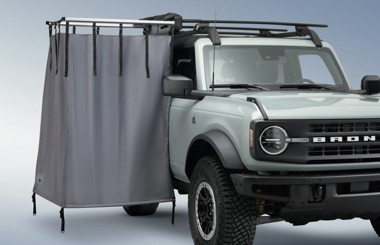 RANGER 2020-2027 ROOF RAIL MOUNTED CAMPING SHOWER BY OVERLAND