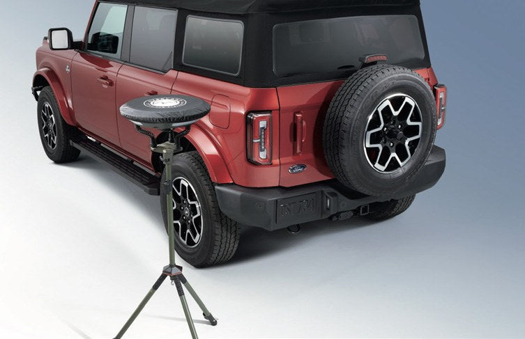 MUSTANG MACH-E 2021-2027 EXTERIOR AREA LIGHTING AND SPEAKER BY OVERLAND