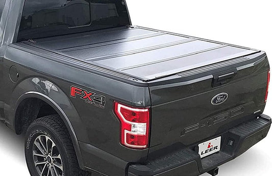 F-150 2021-2027 BED COVER, 5.5 HARD FOLDING 4 PANEL BY LEER GROUP