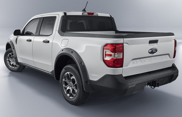 MAVERICK 2022-2027 FENDER FLARES - POCKET STYLE, BLACK TEXTURED BY HUSKY LINERS