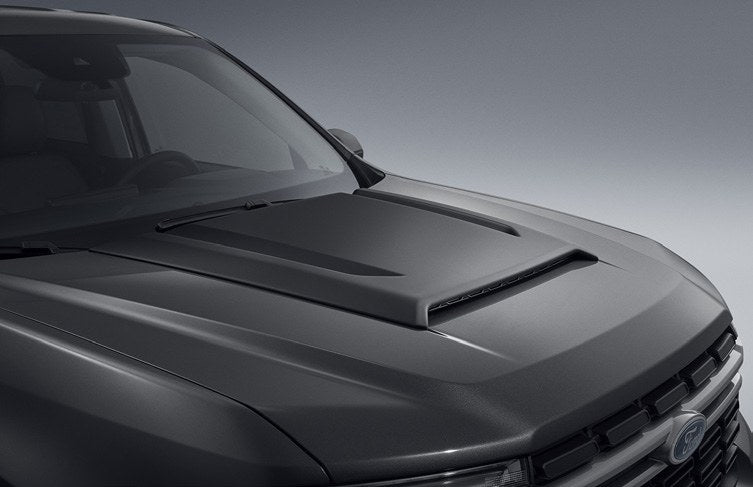 MAVERICK 2022-2027 HOOD SCOOP BY AIR DESIGN - SATIN BLACK