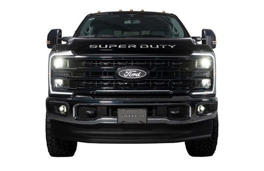 SUPER DUTY 2023-2027 LIGHTED FORD OVAL, FRONT LED FOR VEHICLES W/FRONT CAMERA
