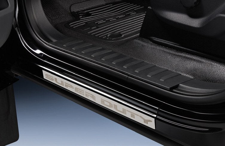 SUPER DUTY 2023-2027 DOOR SILL PLATES BY PUTCO - STAINLESS STEEL (2 PC KIT)
