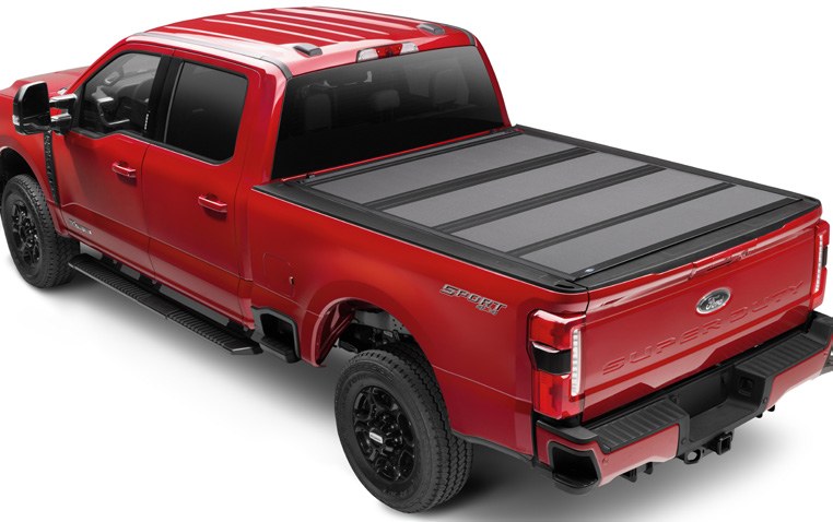 SUPER DUTY 2020-2027 HARD FOLDING BETWEEN THE BEDRAILS TRUCK BED COVER BY REALTRUCK ADVANTAGE FOR 8' STYLESIDE BED